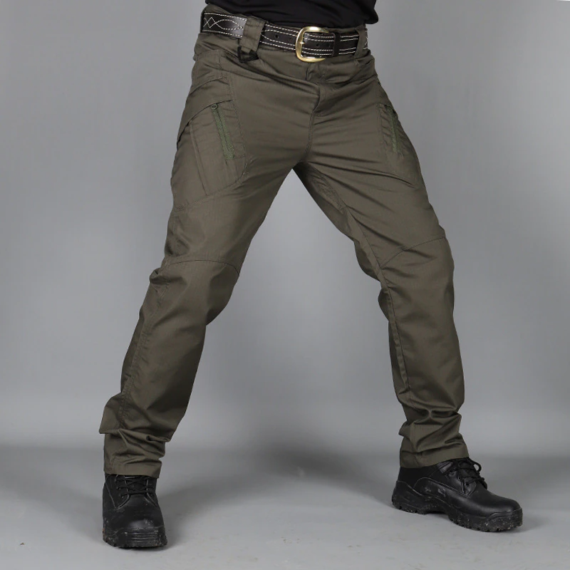 Tactical Military Trousers - Valor-Olive Green-S-State of Style