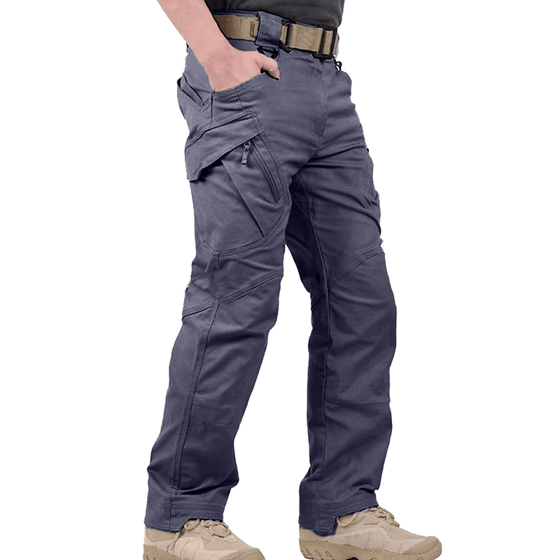 Tactical Outdoor Cargo Trousers | Nova Stretch Cargo Trousers for Men-Grey-S-State of Style