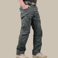Tactical Outdoor Cargo Trousers | Nova Stretch Cargo Trousers for Men-Khaki-S-State of Style