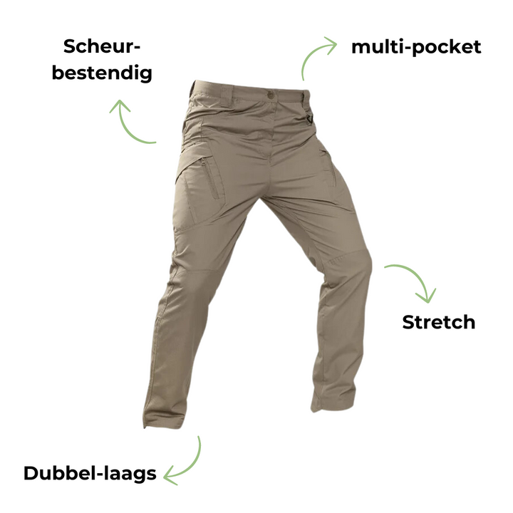 Tactical Outdoor Men's Cargo Pants - Marcus-Khaki-S-State of Style