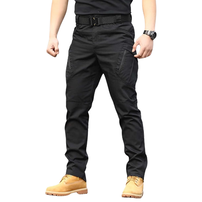 Tactical Outdoor Men's Cargo Trousers - Marcus-Black-S-State of Style
