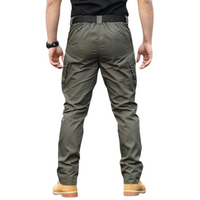 Tactical Outdoor Men's Cargo Trousers - Marcus-Khaki-S-State of Style