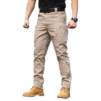 Tactical Outdoor Men's Cargo Trousers - Marcus-Khaki-S-State of Style