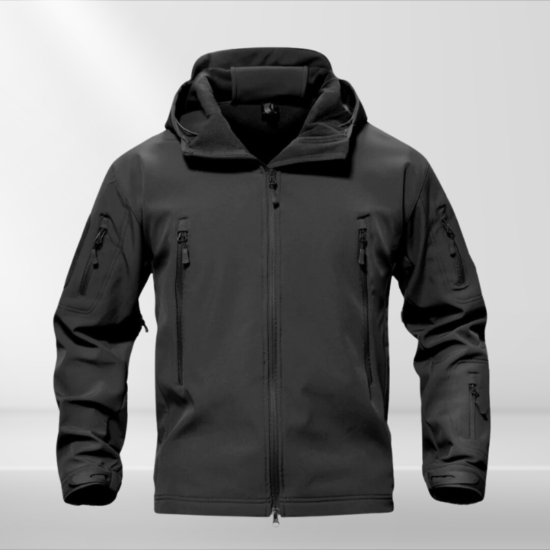 Tactical Softshell Jacket - Daan-Black-XS-State of Style
