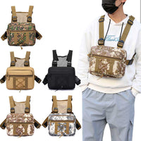 Durable Tactical Chest Rig Bag – Water-Resistant Multi-Pocket Outdoor Gear