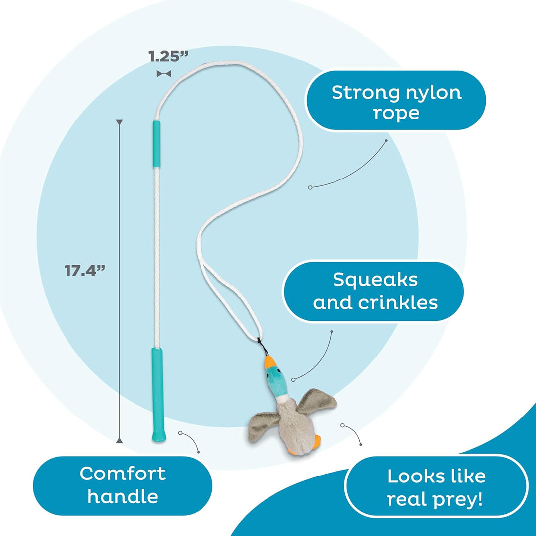 Tail Teaser Dog Play Stick - Perfect for Play and Exercise!-State of Style