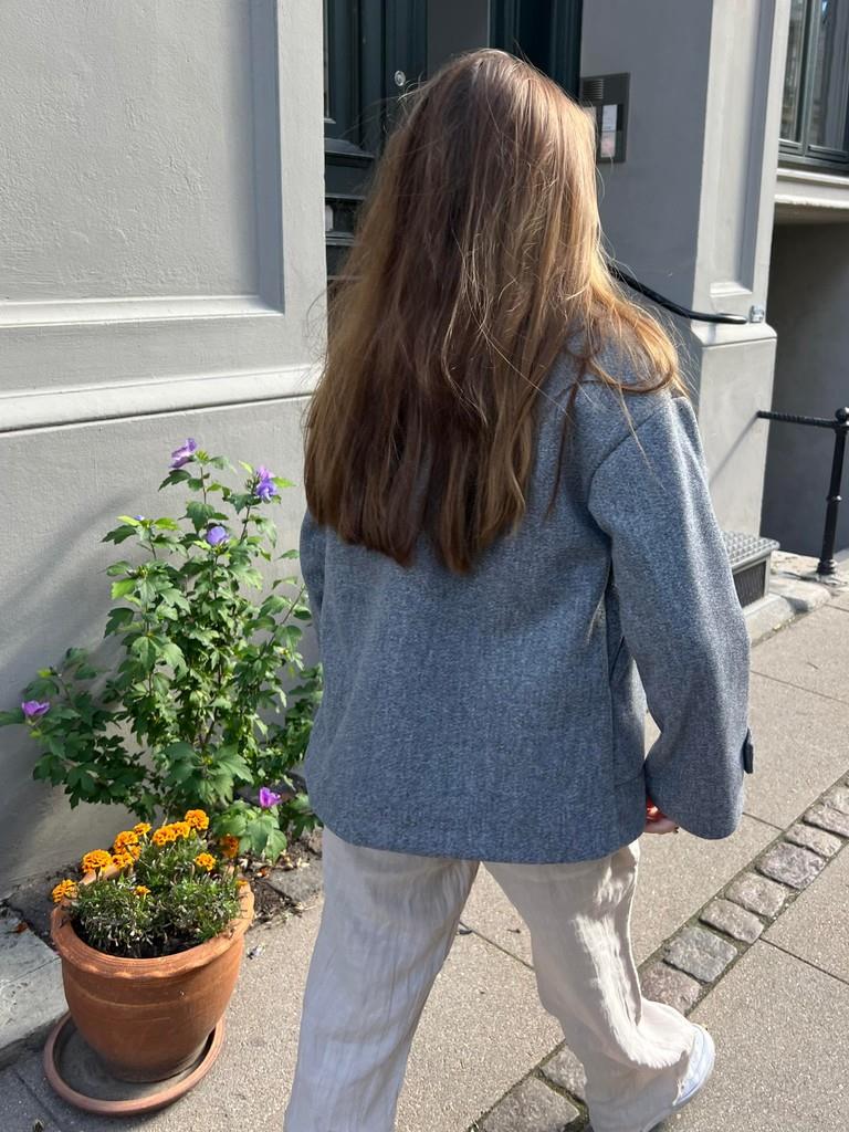 Tailored Ladies Winter Jacket - Elise-Grey-XS/S-State of Style