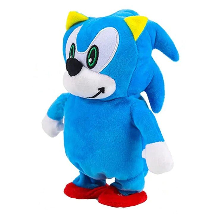 Talking and Walking Plush Toy - MagicTalk-Hedgehog - blue-State of Style