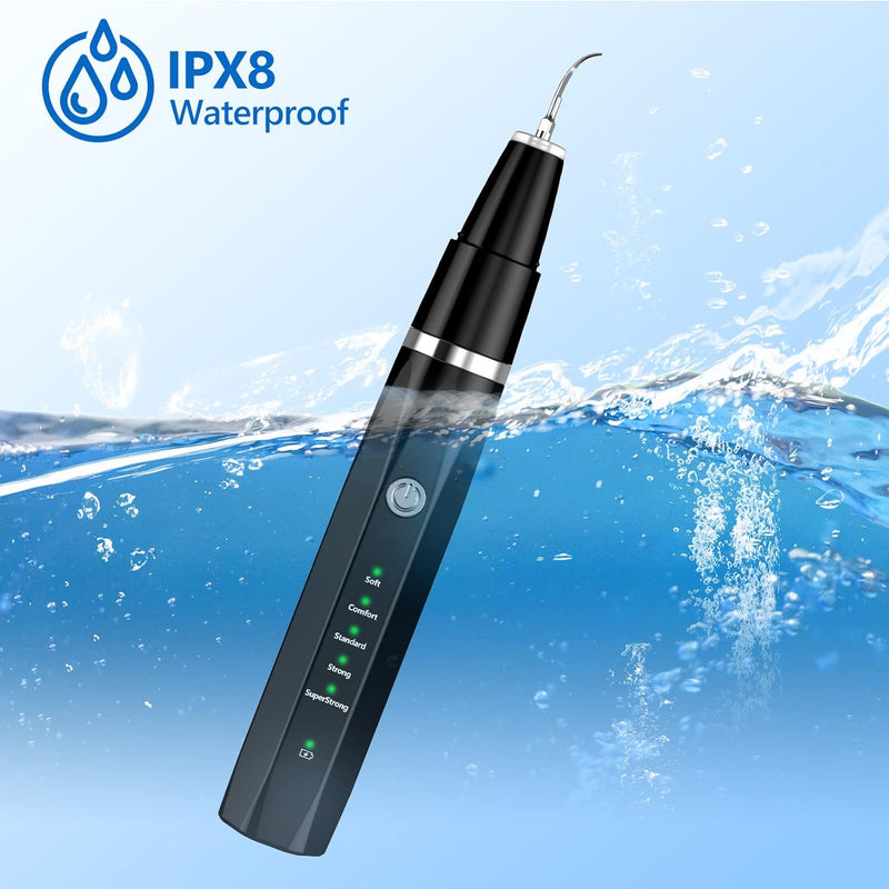 Tandplak Verwijderaar voor Huisdieren - Ultrasone Tandenreiniger-Zwart-State of Style