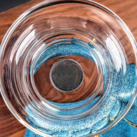 Tea Set with Innovative Magnetic Design - MagneticTeaSet-Blue Teapot-State of Style