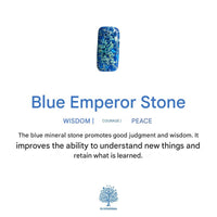 Teardrop Shaped Emperor Stone Earrings - Amara-Purple-State of Style