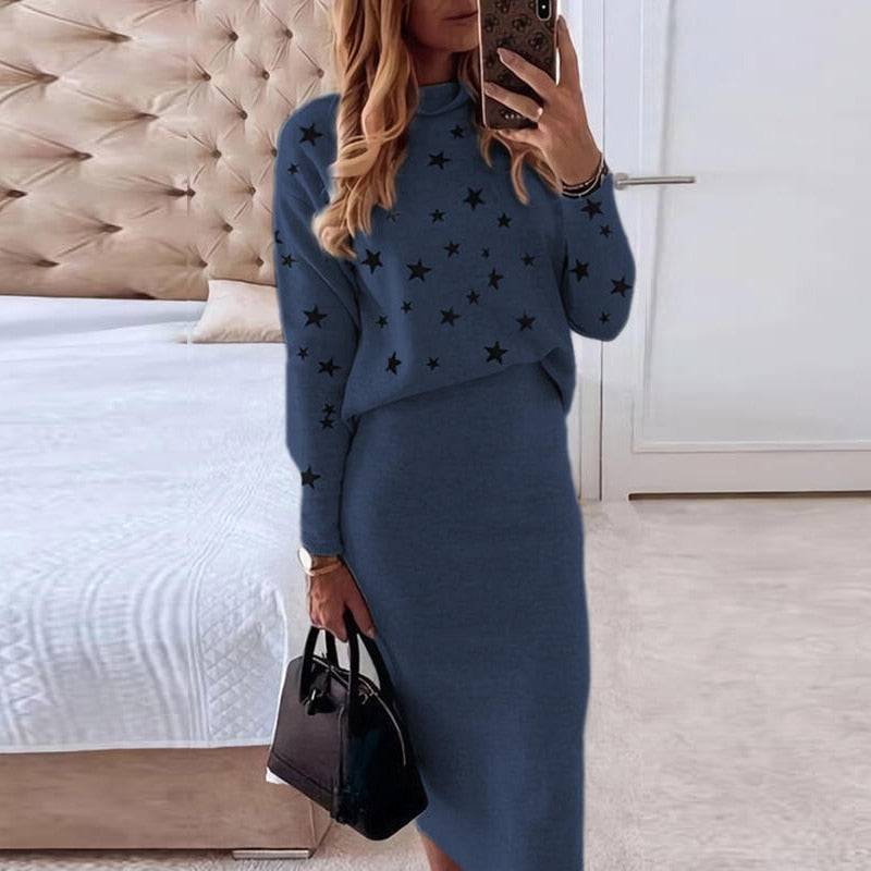 Tess Elegant and Stylish Comfy Set-Khaki-S-State of Style