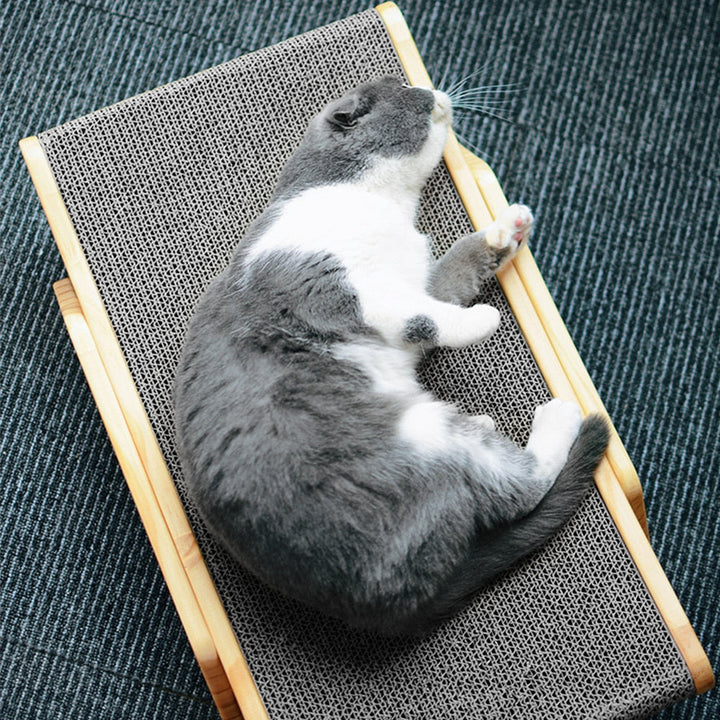 The 3-in-1 Cat Scratching Post and Lounger - ClawLounge™-State of Style