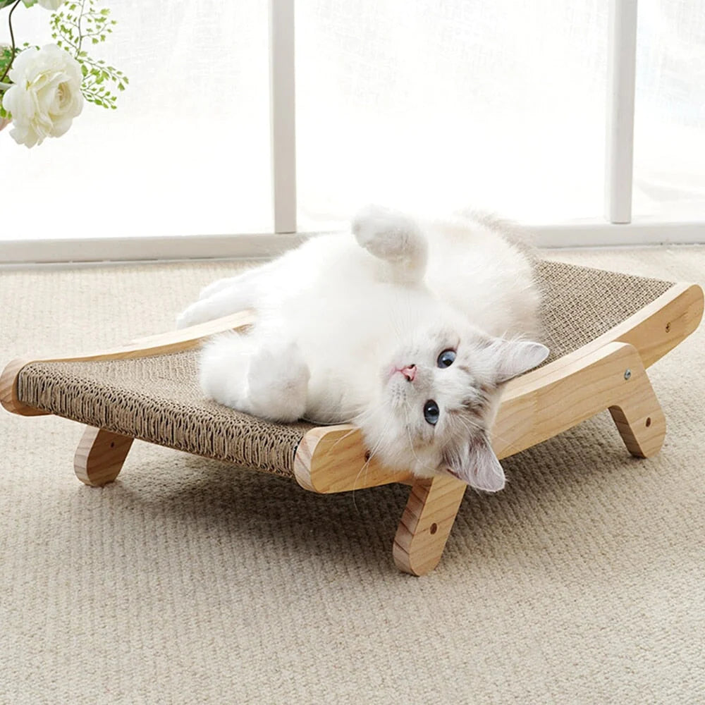 The 3-in-1 Cat Scratching Post and Lounger - ClawLounge™-State of Style
