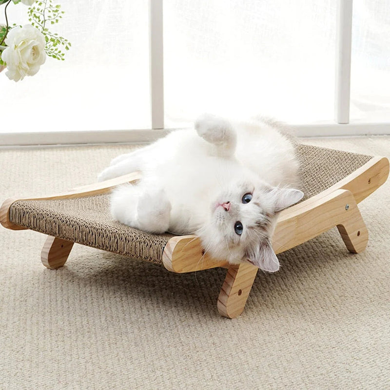 The 3-in-1 Cat Scratching Post and Lounger - ClawLounge™-State of Style