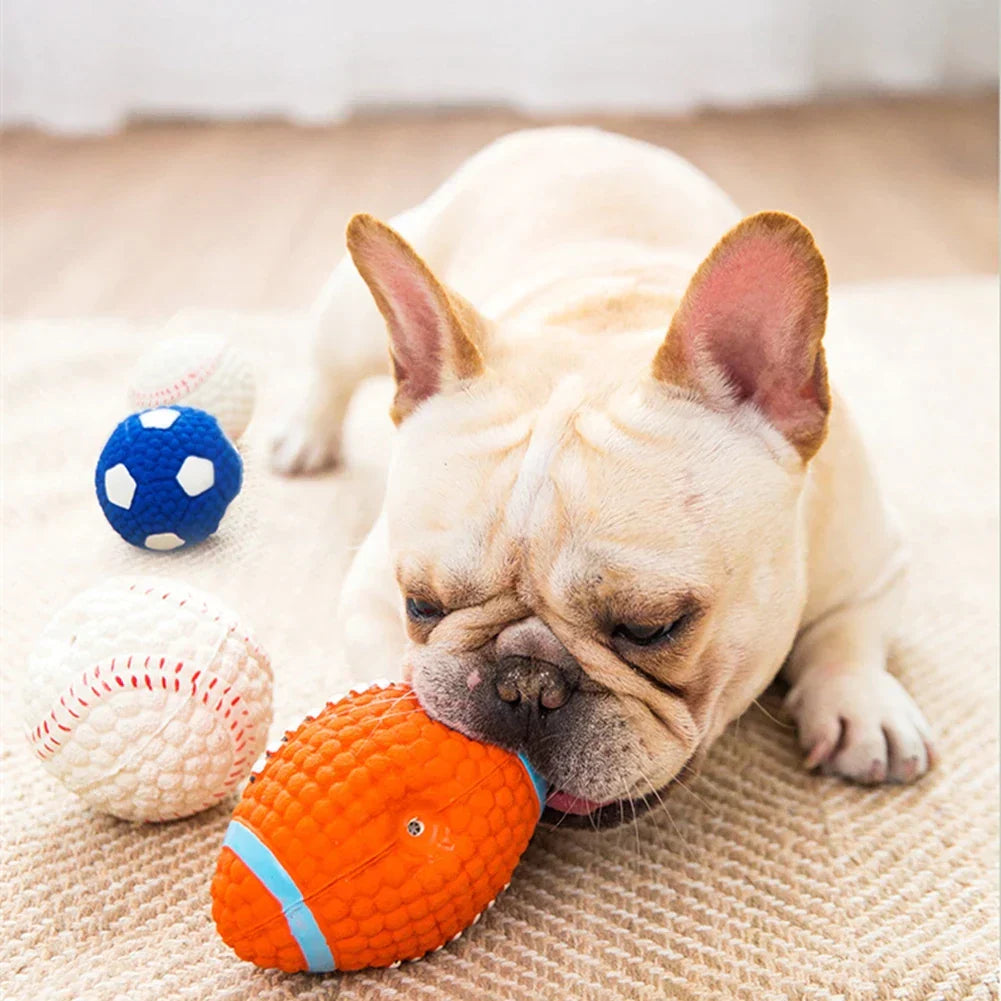 The Indestructible Playmate for Dogs - KryptoChew-Rugby Ball-S-State of Style