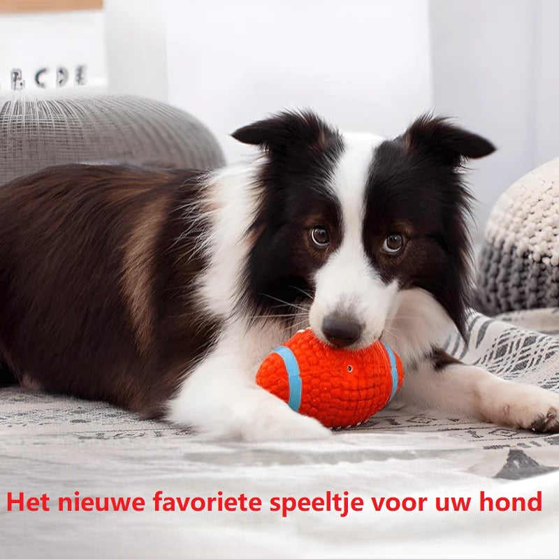 The Indestructible Playmate for Dogs - KryptoChew-Rugby Ball-S-State of Style