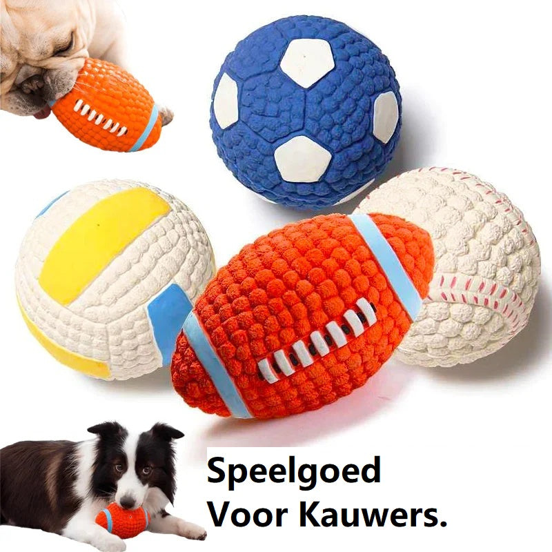 The Indestructible Playmate for Dogs - KryptoChew-Rugby Ball-S-State of Style