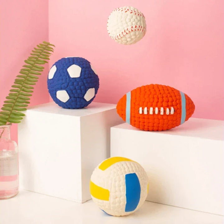 The Indestructible Playmate for Dogs - KryptoChew-Rugby Ball-Small-State of Style