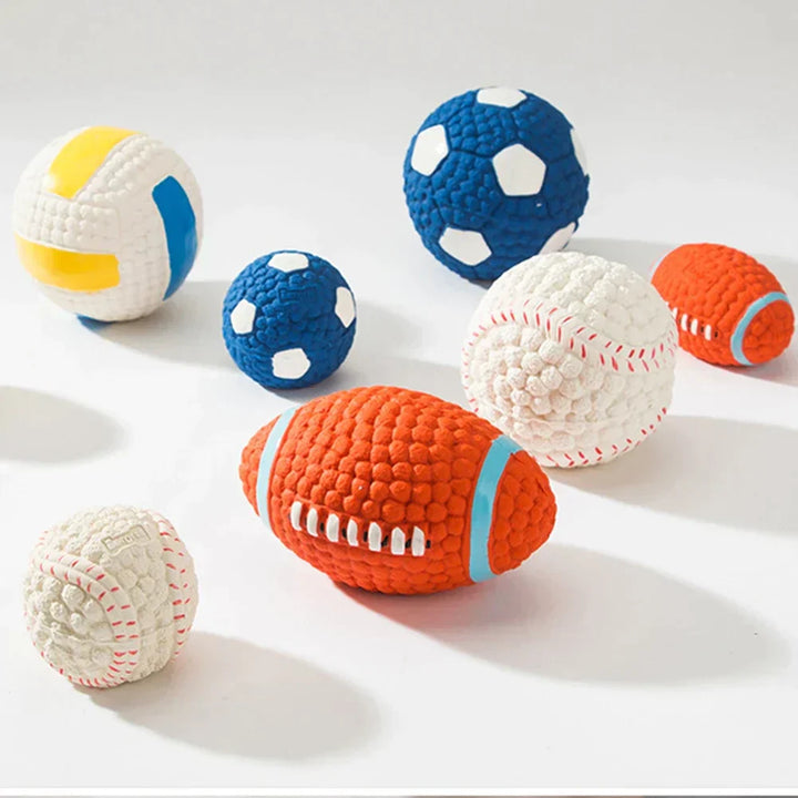 The Indestructible Playmate for Dogs - KryptoChew-Rugby Ball-Small-State of Style