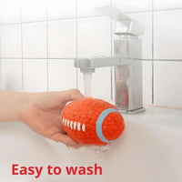 The Indestructible Playmate for Dogs - KryptoChew-Rugby Ball-Small-State of Style