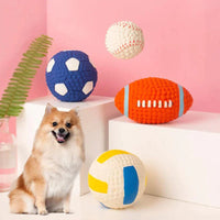 The Indestructible Playmate for Dogs - KryptoChew-Rugby Ball-Small-State of Style