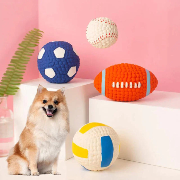 The Indestructible Playmate for Dogs - KryptoChew-Rugby Ball-Small-State of Style