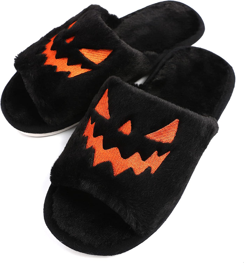 The Perfect Halloween Slides | Soft, Lightweight & Non-Slip-Black-4.5-State of Style