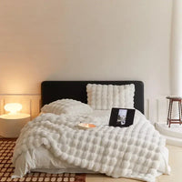 The Plush Blanket Everyone Is Talking About! - WarmWool-Light Brown-100x160cm (39x63in)-State of Style