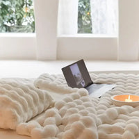 The Plush Blanket Everyone Is Talking About! - WarmWool-Light Brown-100x160cm (39x63in)-State of Style