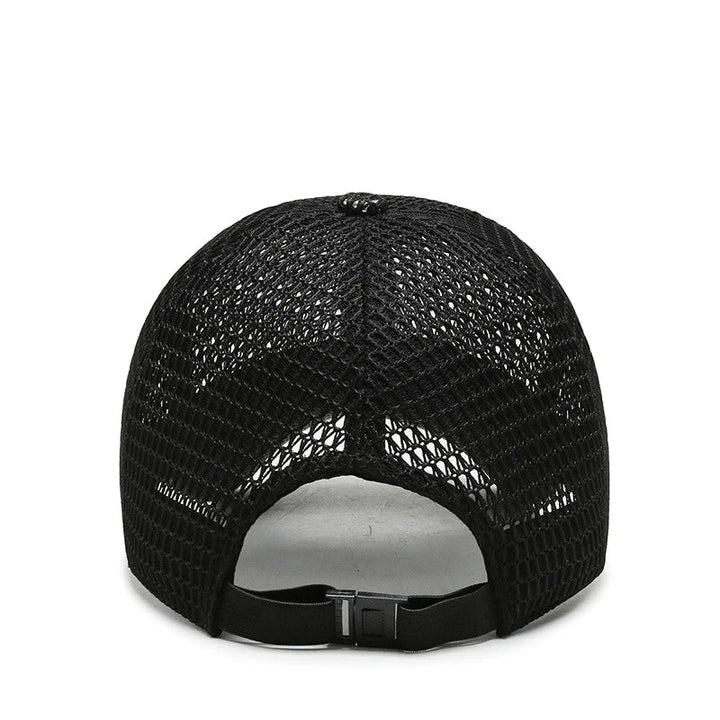 The Ultimate Breathable Cap for Summer - AeroBreeze-Black-State of Style