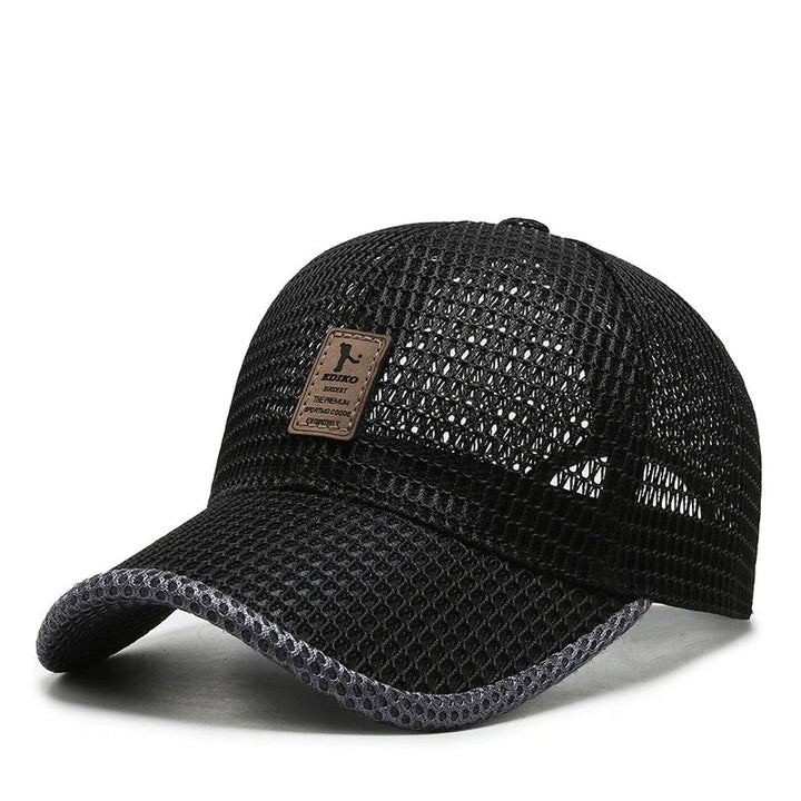 The Ultimate Breathable Cap for Summer - AeroBreeze-Black-State of Style