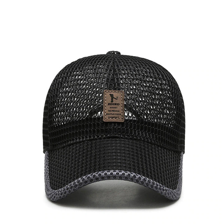 The ultimate lightweight cap for summer - AeroBreeze-Black-State of Style