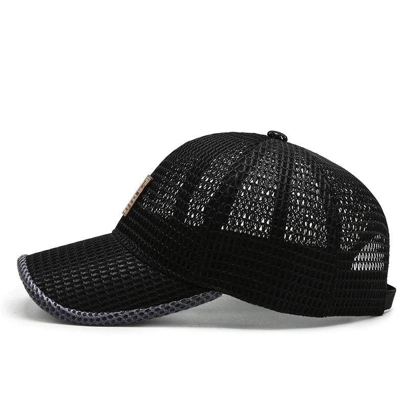 The ultimate lightweight cap for summer - AeroBreeze-Black-State of Style