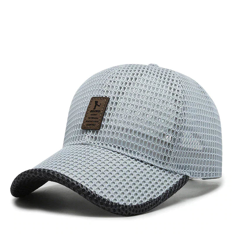 The ultimate lightweight cap for summer - AeroBreeze-Light Grey-State of Style