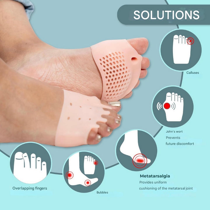 Therapeutic Toe Spreaders with Cushion Pads – Podiora-1 Pair + 1 Free-State of Style