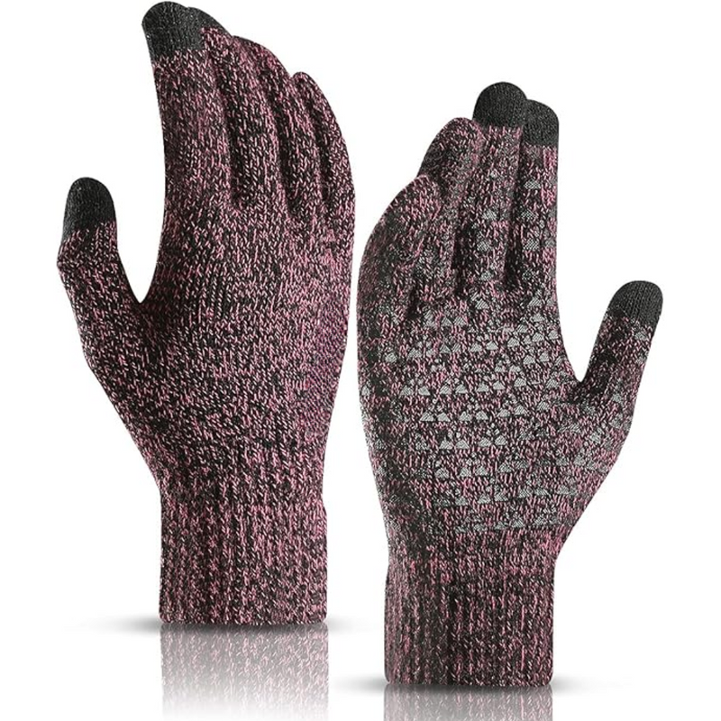 Thermal Touchscreen Winter Gloves - WarmFlex-Black-State of Style