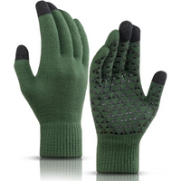 Thermal Touchscreen Winter Gloves - WarmFlex-Green-State of Style