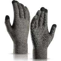 Thermal Touchscreen Winter Gloves - WarmFlex-Grey-State of Style