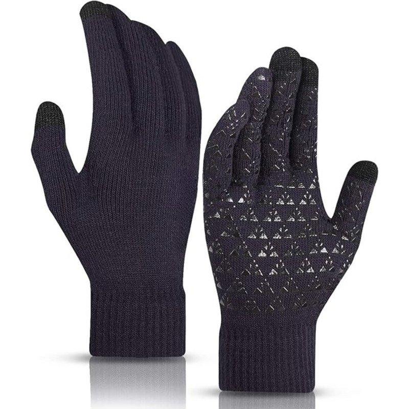 Thermal Touchscreen Winter Gloves - WarmFlex-Marine blue-State of Style