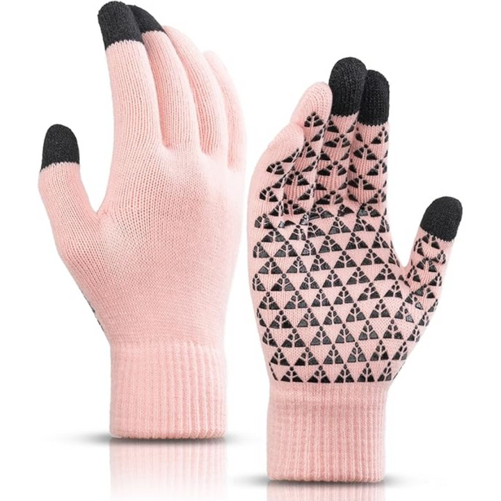 Thermal Touchscreen Winter Gloves - WarmFlex-Pink-State of Style