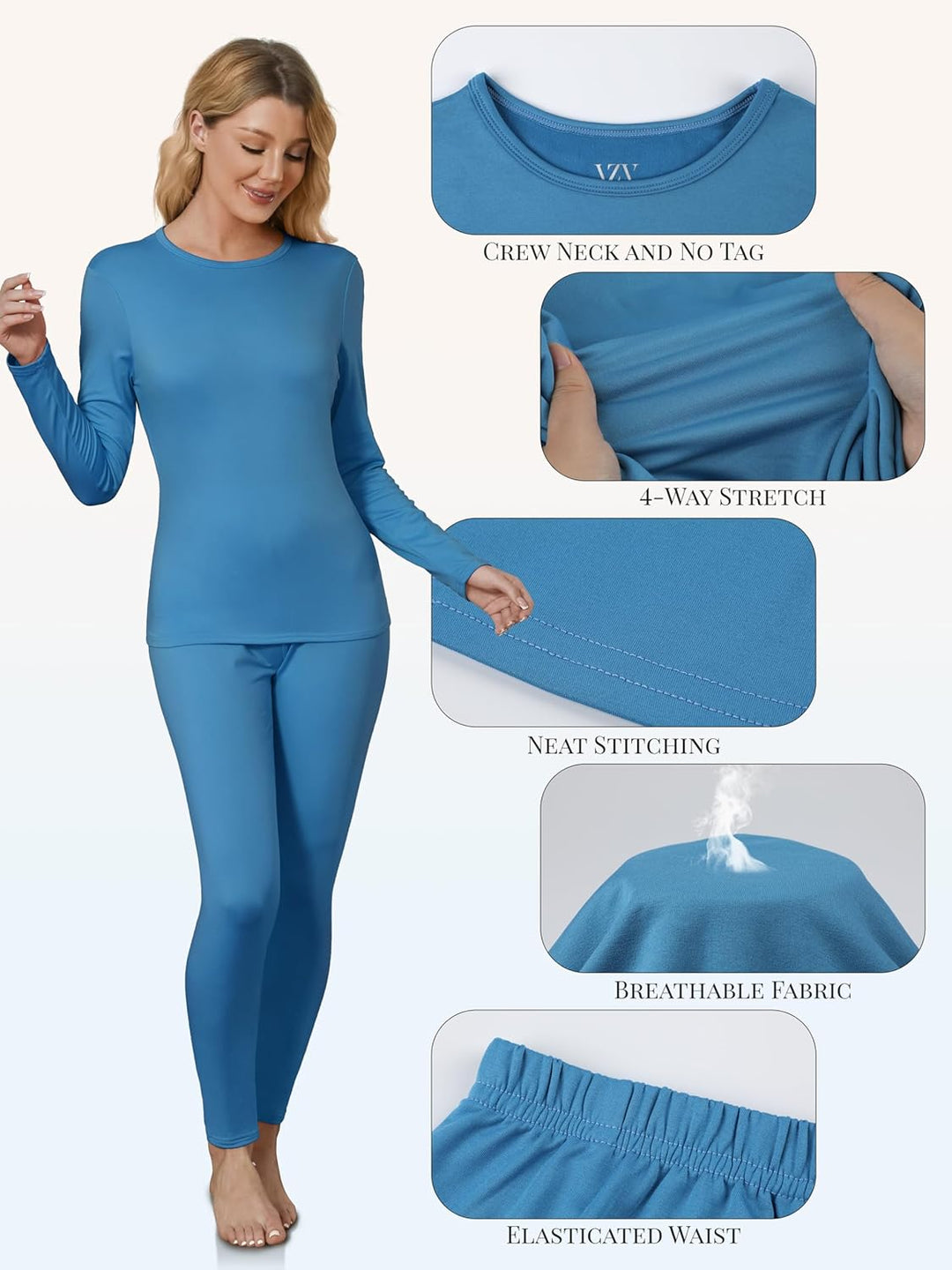Thermal Underwear for Women - Sophie-Black-XS-State of Style