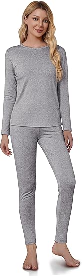 Thermal Underwear for Women - Sophie-Light grey-XS-State of Style