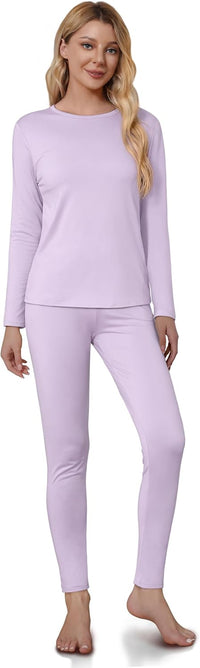 Thermal Underwear for Women - Sophie-Light Purple-XS-State of Style