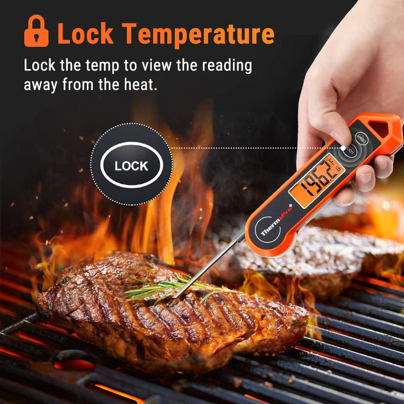ThermoPro Digital Meat Thermometer-Orange-State of Style
