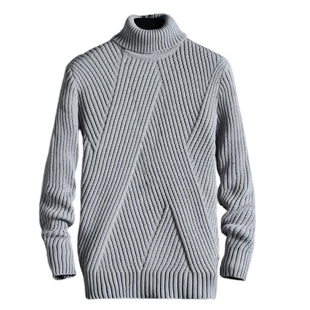 Thick Thermal Sweater for Men - Maximus-Grey-XS-State of Style