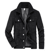 Thin Velvet Jacket for Men - Elias-Black-M-State of Style
