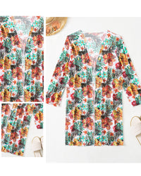 Three-Piece Bikini Set with Floral Print – Yara-White-S-State of Style