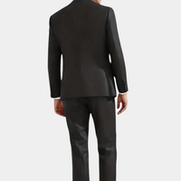 Three-Piece Formal Suit for Men - Leon-Black-S-State of Style