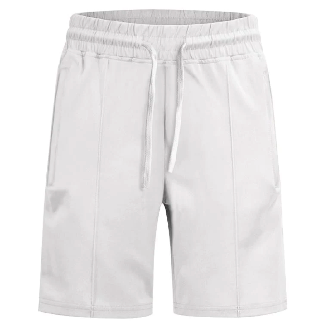 Tiberius | Stylish Outdoor Shorts for Men-White-M-State of Style